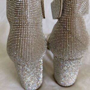 Jeffrey Campbell Kassidy Crystal ankle strap sandal- size 6.5